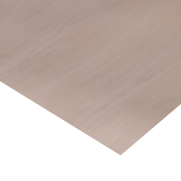 White Beech Flexible Wood Veneer Crown Cut Long Grain 2440mm x 1220mm (8′ x 4′)