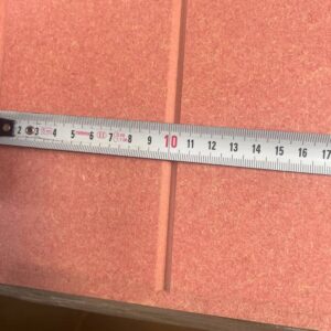 9mm V Grooved Unprimed Long Grooved Fire Rated Euroclass B MDF 1