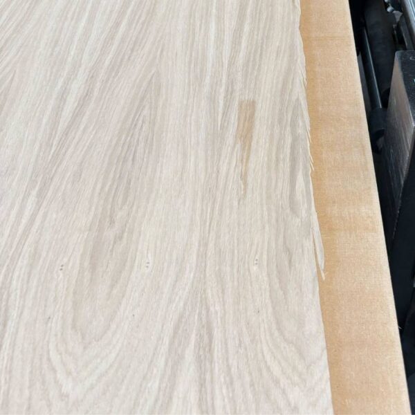 Damaged Stock 13mm Oak Veneered MDF 2 Sides Crown Cut A/B Grade 2440mm x 1220mm (8' x 4')