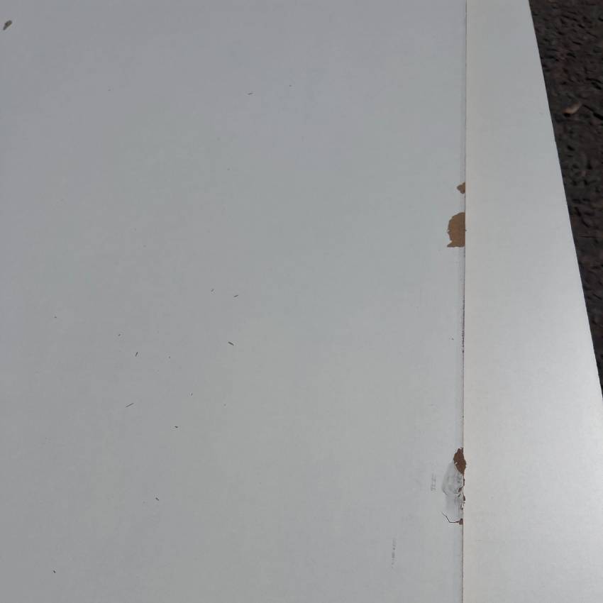 Damaged Stock 18mm Double sided Smooth White Melamine 1