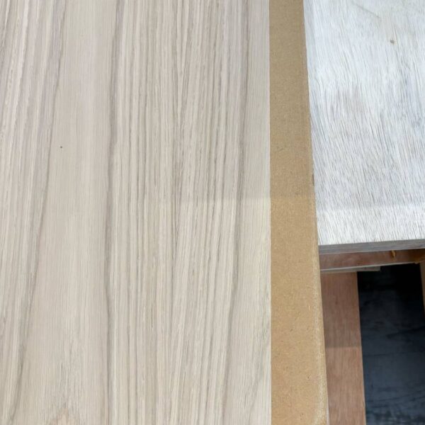 Damaged Stock 19mm Oak Veneered MDF 2 Sides Crown Cut A/B Grade 2440mm x 1220mm (8' x 4')