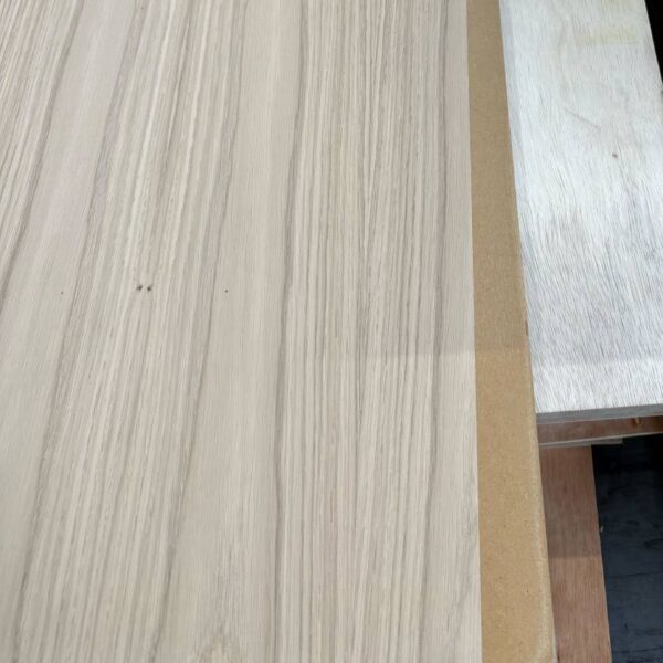 Damaged Stock 19mm Oak Veneered MDF 2 Sides Crown Cut A/B Grade 2440mm x 1220mm (8' x 4')