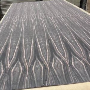 Ebony Flexible Wood Veneer Crown Cut Long Grain 1