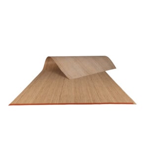 2440 x 1220mm Carbonised Bamboo Crown Cut Flexible Wood Veneer Long Grain 2