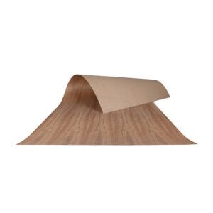 2440 x 1220mm Santos Rosewood Crown Cut Flexible Wood Veneer Long Grain 2