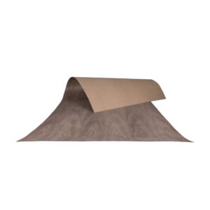 2440 x 1220mm Walnut Crown Cut Flexible Wood Veneer Long Grain 2