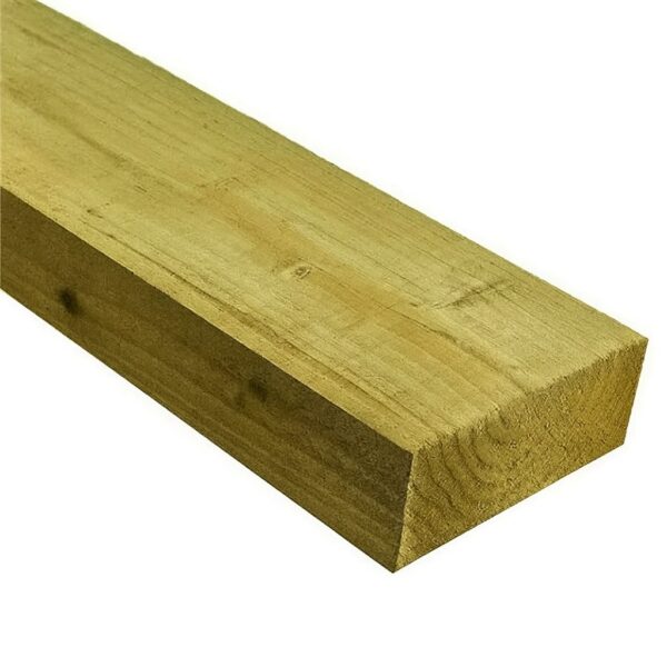 47mm x 150mm Structural Graded C24 Treated Carcassing Timber (6'' x 2'') 3600mm