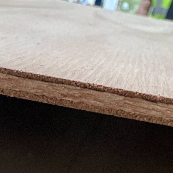 Damaged Stock 5.5mm Eucalyptus Throughout Hardwood Plywood B/BB 2440mm x 1220mm FSC®