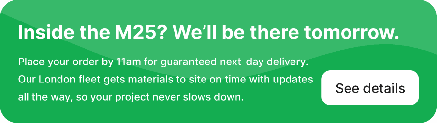 Inside the M25? We’ll be there tomorrow.