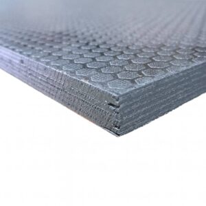 18mm Birch Core Dark Brown Anti Slip Hexagon Phenolic Faced Film Buffalo Plywood 2440mm X 1220mm (8′ X 4′)