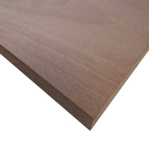 19mm Steamed Beech Veneered MDF 2 Sides Crown Cut A/B Grade 2440mm x 1220mm (8' x 4')