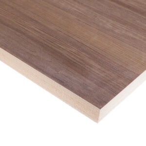 31mm Black Walnut Veneered MDF 2 Sides Crown Cut A/B 2440mm x 1220mm (8' x 4')