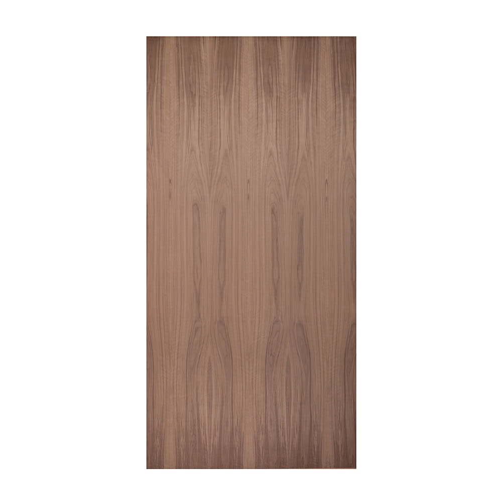 31mm Black Walnut Veneered MDF 2 Sides Crown Cut A/B 2440mm x 1220mm (8' x 4')