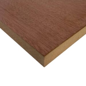 13mm Sapele Veneered MDF 2 Sides Crown Cut A/B 2440mm x 1220mm (8' x 4')
