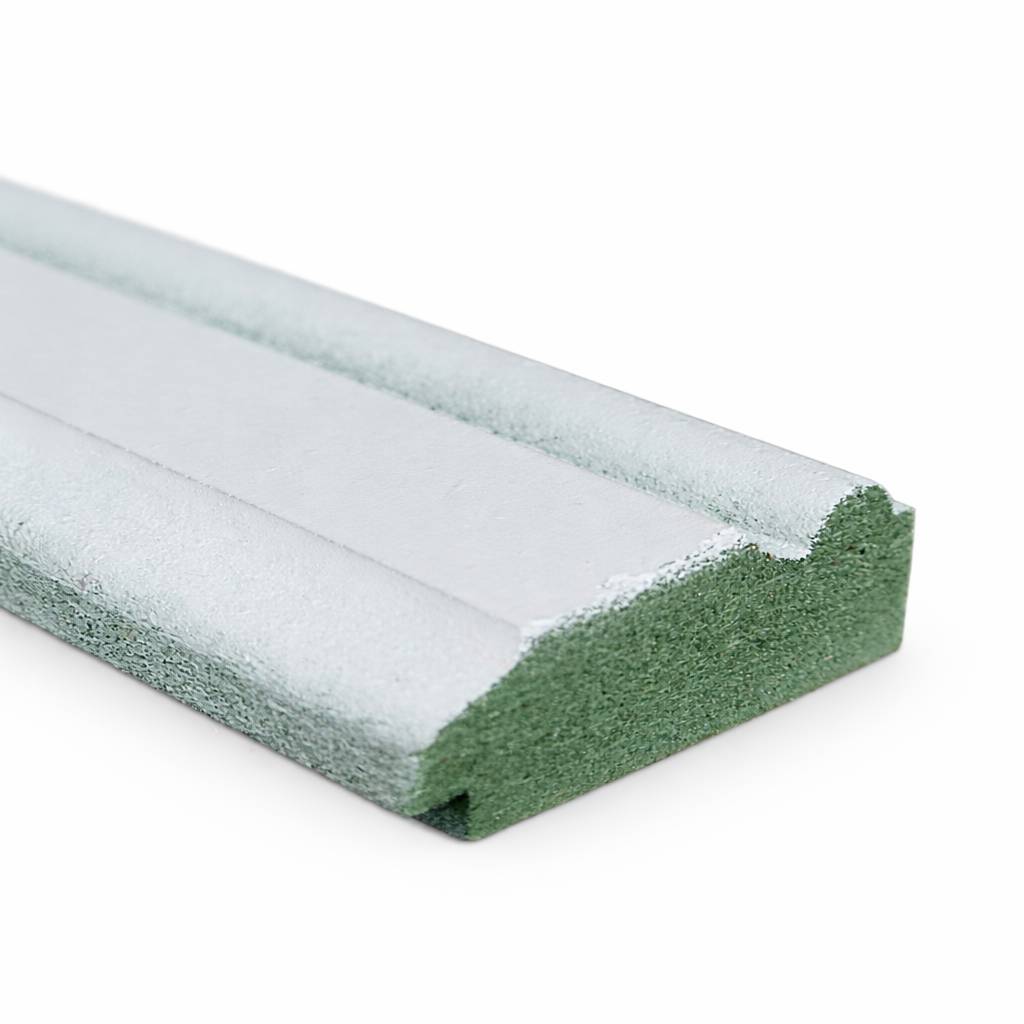 18mm Matchboard Dado Rail Primed Moisture Resistant MDF 2440mm x 55mm (8′ X 0.18′)