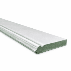 18mm Matchboard Skirting Board Primed Moisture Resistant MDF 2