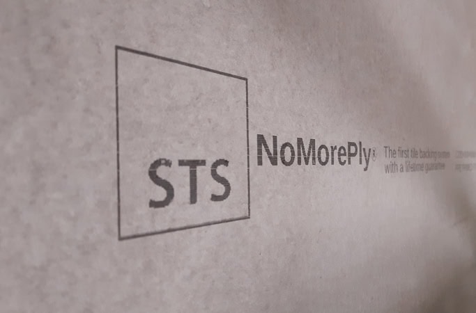 6mm NoMorePly PrePrimed Fibre Cement Tile Backer Overboard 1200mm x 600mm (4' x 2')