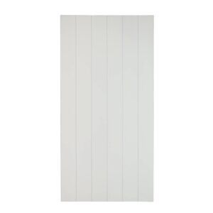 9mm Bead & Butt Primed Long Grooved Moisture Resistant MDF front