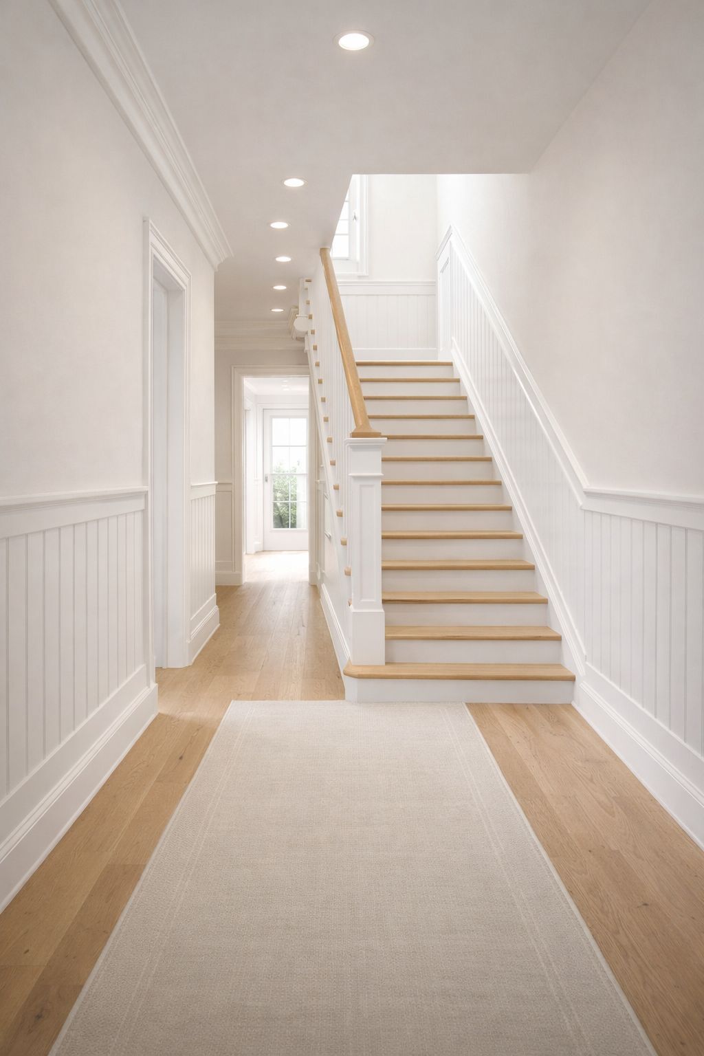 18mm Matchboard Dado Rail Primed Moisture Resistant MDF 2440mm x 55mm (8′ X 0.18′)