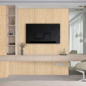 18mm Kronodesign Textured Melamine Faced MDF 0375 Maple