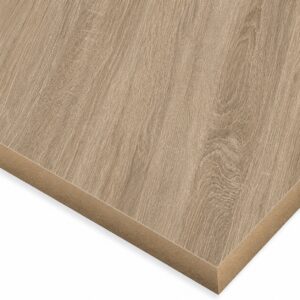 18mm Finsa 03R Melamine Faced MDF Cambrian Oak 2440 x 1220mm (8' x 4') FSC® Pack of 40