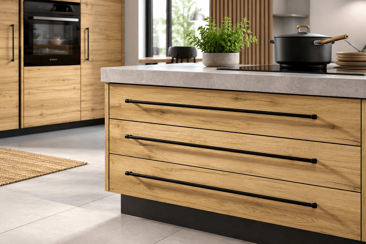 18mm Kronodesign Textured Melamine Faced MDF K003 Gold Craft Oak 2440 x 1220mm (8' x 4') FSC® 18mm Kronodesign Textured Melamine Faced MDF K003 Gold Craft Oak 2440 x 1220mm (8' x 4') FSC®