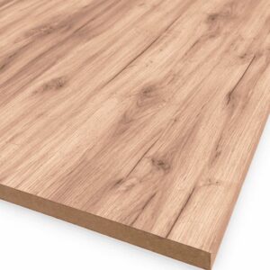 18mm Kronodesign Textured Melamine Faced MDF K003 Gold Craft Oak 2440 x 1220mm (8' x 4') FSC®