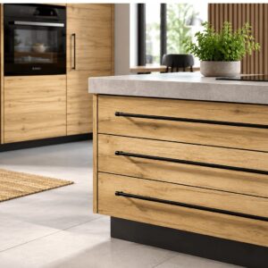 Kronodesign Textured Melamine Faced MDF K003 Gold Craft Oak 3