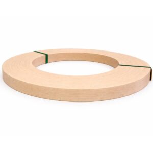 Unglued ABS 0375 Maple Edging Tape Strip 23mm x 75m