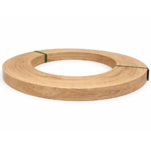 Unglued ABS K535 Gold Baroque Oak Edging Tape Strip 23mm x 75m