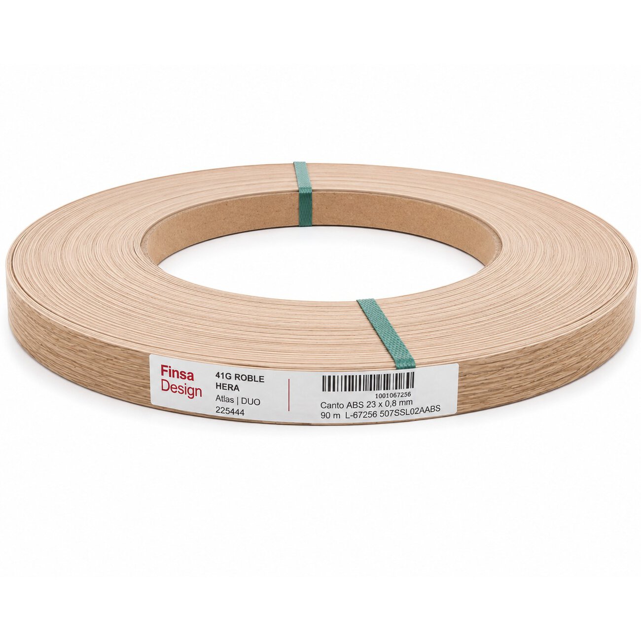 Unglued Finsa ABS 41G Roble Hera Edging Tape Strip 23mm x 90m Unglued Finsa ABS 41G Roble Hera Edging Tape Strip 23mm x 90m