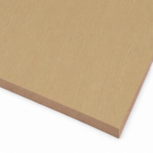 19mm Shinnoki Premium Pre-Finished Ivory Infinite Oak Veneered MDF 2 Sides Crown Cut A/B Grade 2790 x 1240mm FSC®
