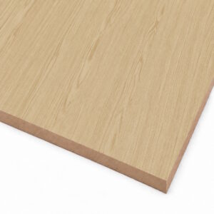 19mm Shinnoki Premium Pre-Finished Ivory Oak Veneered MDF 2 Sides Crown Cut A/B Grade 2790 x 1240mm FSC®