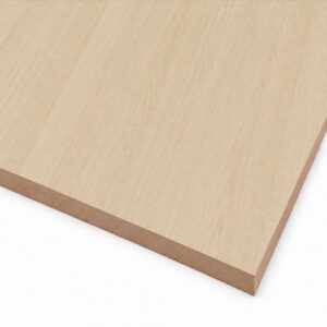 19mm Shinnoki Premium Pre-Finished Milk Oak Veneered MDF 2 Sides Crown Cut A/B Grade 2790 x 1240mm FSC®