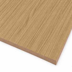 19mm Shinnoki Premium Pre-Finished Natural Oak Veneered MDF 2 Sides Crown Cut A/B Grade 2790 x 1240mm FSC®