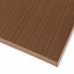 19mm Shinnoki Premium Pre-Finished Terra Sapele Veneered MDF 2 Sides Crown Cut A/B Grade 2790 x 1240mm FSC®