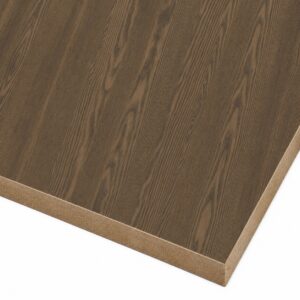 19mm Shinnoki Premium Pre-Finished Cinnamon Triba Veneered MDF 2 Sides Crown Cut A/B Grade 2790 x 1240mm FSC®