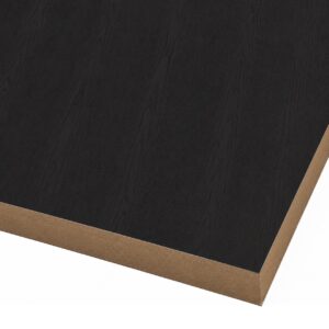 19mm Shinnoki Premium Pre-Finished Raven Oak Veneered MDF 2 Sides Crown Cut A/B Grade 2790 x 1240mm FSC®