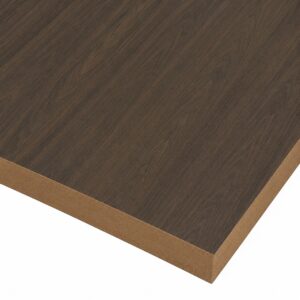 19mm Shinnoki Premium Pre-Finished Stardust Walnut Veneered MDF 2 Sides Crown Cut A/B Grade 2790 x 1240mm FSC®