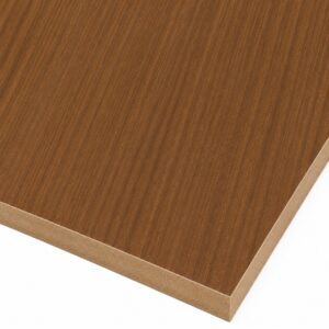 19mm Shinnoki Premium Pre-Finished Terra Sapele Veneered MDF 2 Sides Crown Cut A/B Grade 2790 x 1240mm FSC®