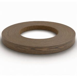 Unglued ABS Shinnoki Cinnamon Triba Edging Tape Strip 24mm x 50m