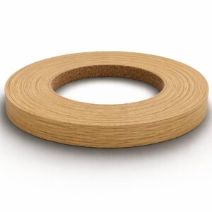 Unglued ABS Shinnoki Natural Oak Edging Tape Strip 24mm x 50m