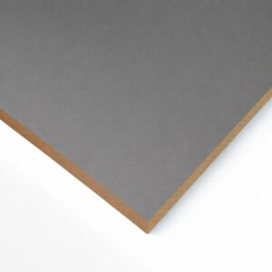 Home 18mm Finsa 09F Gris Tormenta Textured Grey Melamine Faced MDF 2440 x 1220mm (8' x 4') FSC®