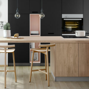 Finsa 231 Moisture Resistant Textured Negro – Room