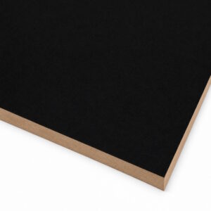 18mm Finsa 231 Textured Negro/Black Melamine Faced MDF 3050 x 1220mm (10' x 4') FSC® Pack of 40