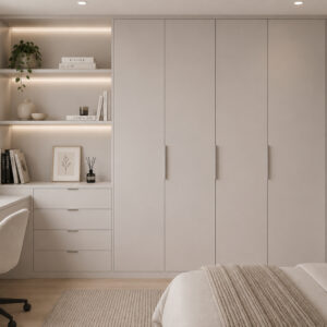 Finsa Textured Grey Melamine Faced MDF