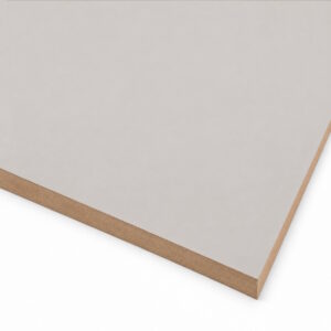 18mm Finsa U12 Textured Natural Grey Melamine Faced MDF 2440 x 1220mm (8' x 4') FSC® Pack of 40