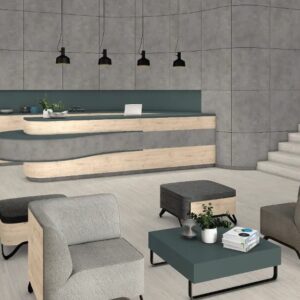Egger F186 ST9 Light Grey Chicago Concrete Faced Chipboard 2