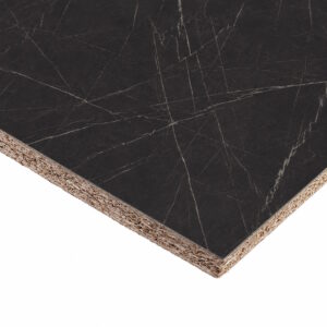18mm Egger F206 ST9 Black Pietra Grigia Melamine Faced Chipboard 2800 x 2070mm