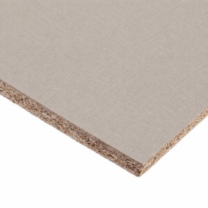 18mm Egger F417 ST10 Grey Textile Melamine Faced Chipboard 2800 x 2070mm